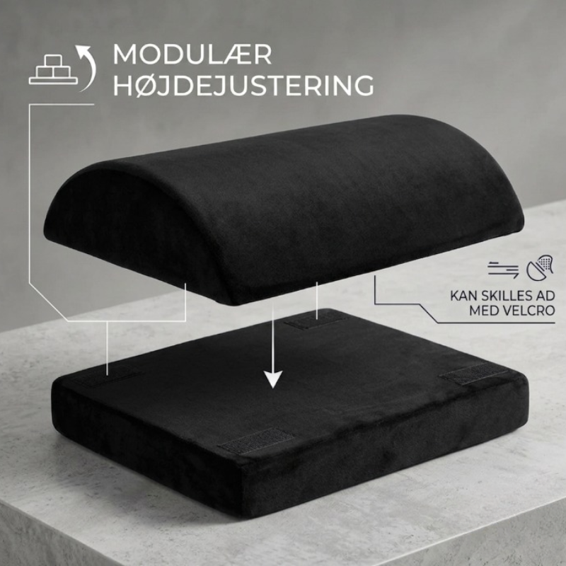 Ergosage™ Premium Ergonomisk Fodstøtte